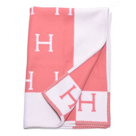 hermes blanket pink